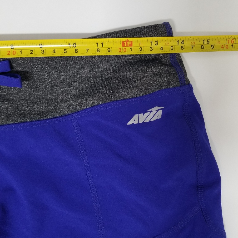 AVIA Cobalt Blue & Heathered Gray Performance 3" Running Short S - Picture 9 of 11
